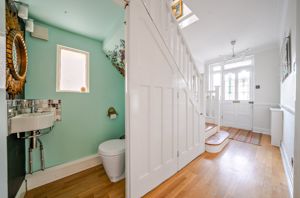 Ground Floor cloakroom- click for photo gallery